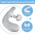 Momcozy F Shaped Pillow - Velvet